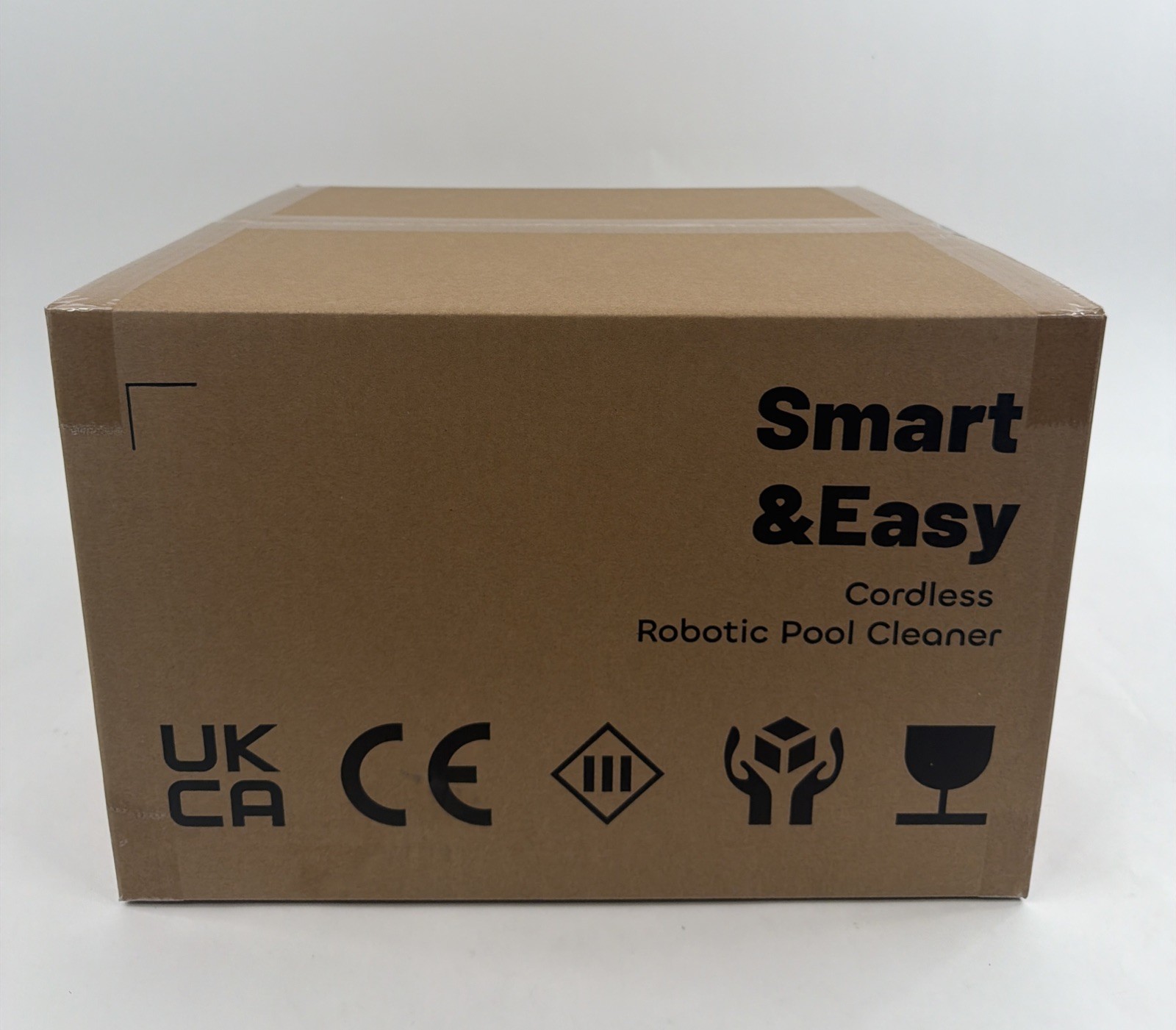 Seauto Cordless Robotic Pool Vacuum Cleaner SAT25, Track Drive Sonar Navigation