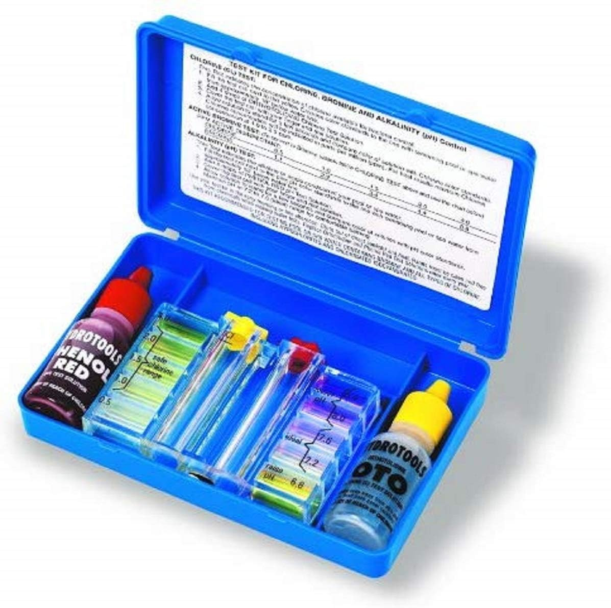 HYDROTOOLS Deluxe Two-Way Pool Test Kit