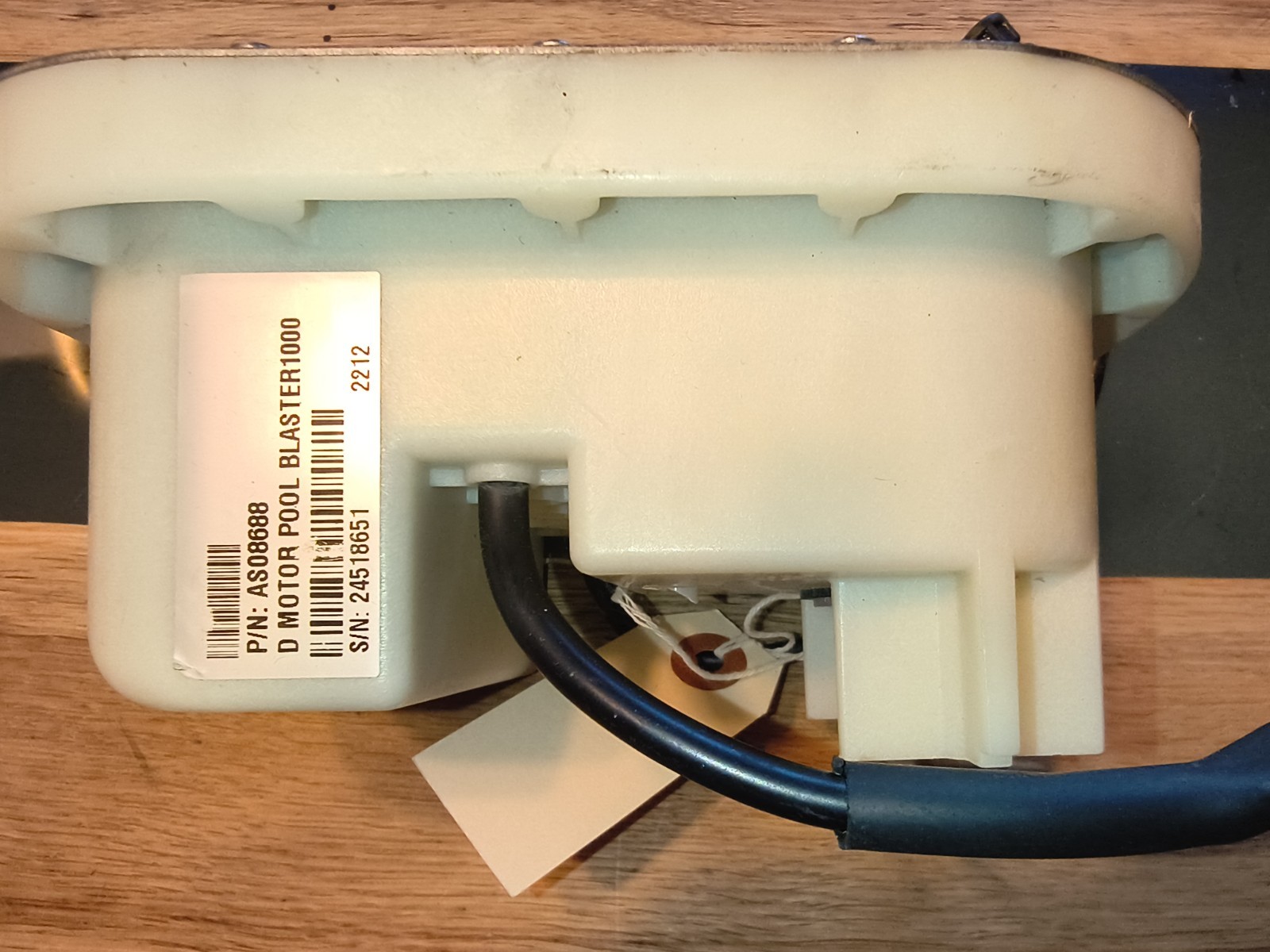 AQUABOT Prime D Motor Pool Blaster1000 AS08688 Untested