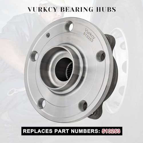 Front Left/Right Wheel Bearing Hubs Assembly Compatible with Audi A3 Q3 TT