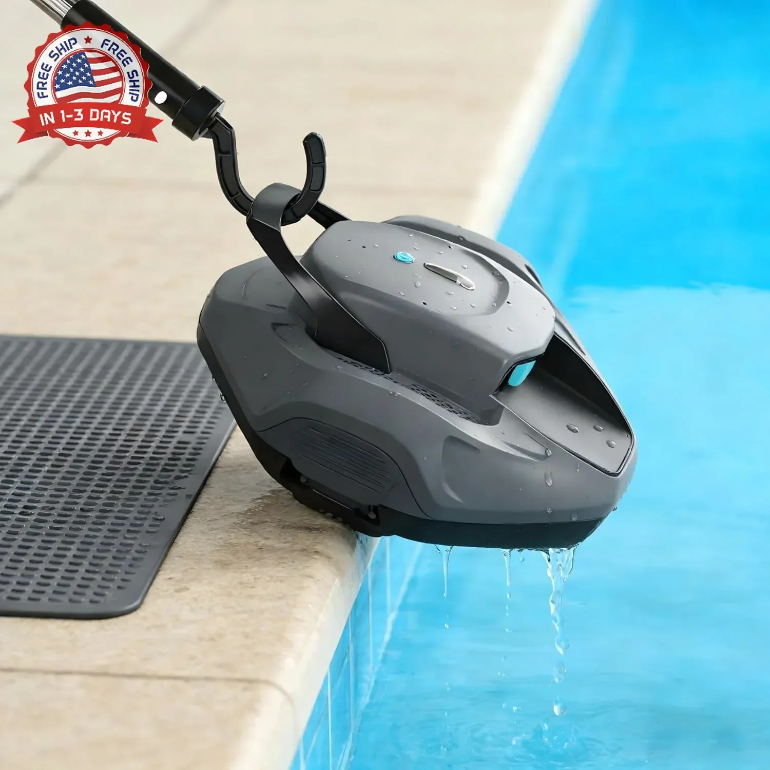 Hook for All Robotic Pool Cleaner, Keyrank Pool Accessories Hook Customized for