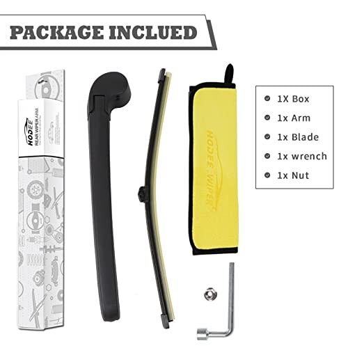 Rear Wiper Arm & Blade Kit,Exact-Fit Replacement for AUDI Q7,SQ7 2015-2024,OEM