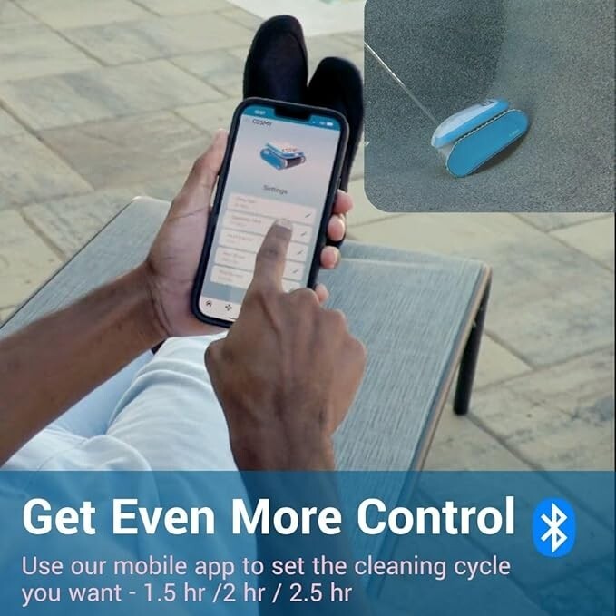 BWT&rsquo;s Cosmy the Bot 200 Robotic Pool Cleaner (RURN-NOY0-C2M70)
