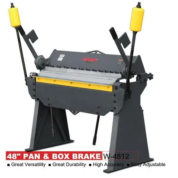 KAKA Industrial W-4812 ,48-Inch Heavy Duty Sheet Metal Pan And Box Brake
