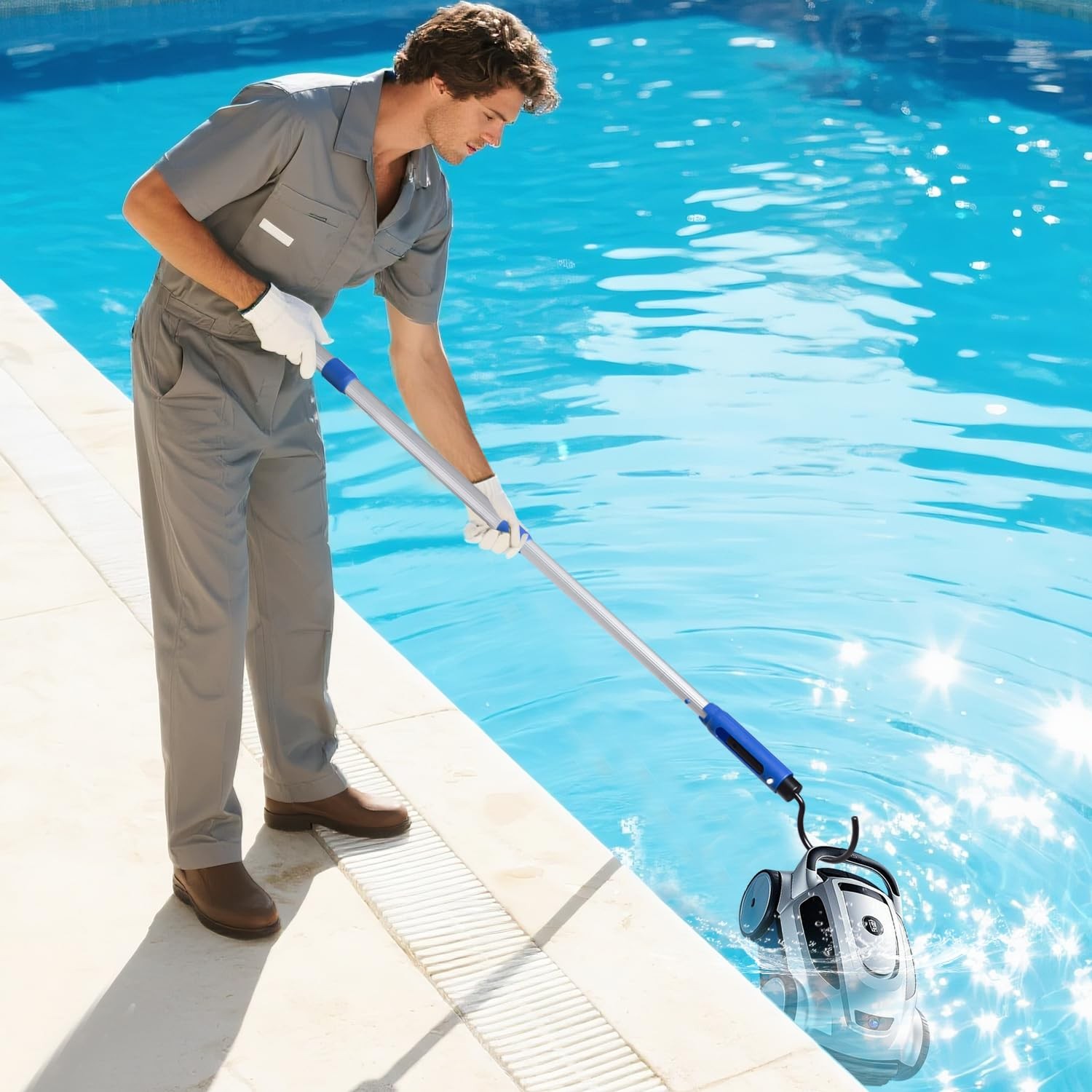 Upgraded Stainless Steel Hook for Robotic Pool Cleaners – Duty Metal Replacem…
