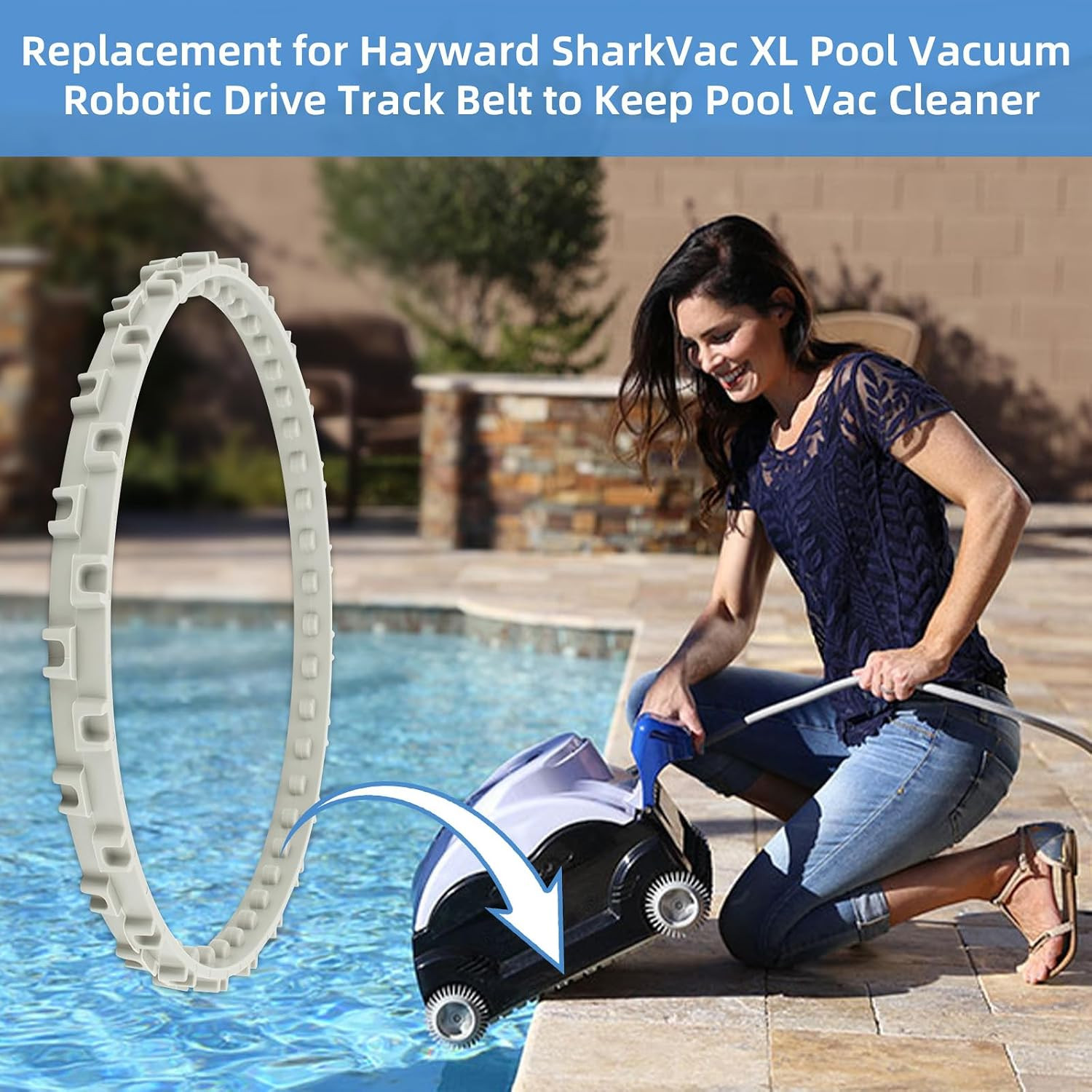 RCX97501GR Drive Belt Replacement for Hayward Pool Vacuum Robotic Cleaner,fit fo