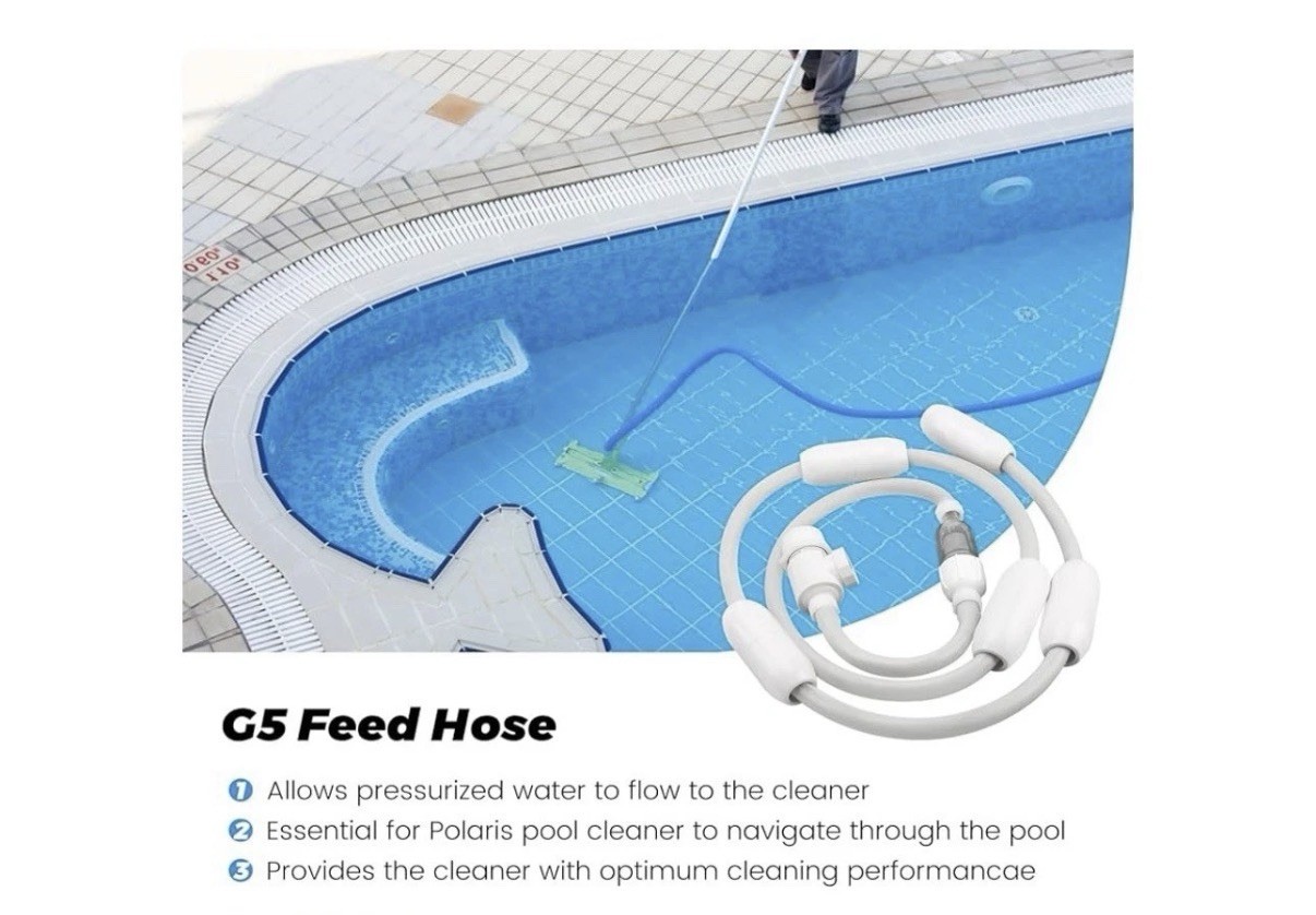Feed Hose G5 Pool Cleaner Zodiac Polaris 280 380 180 3900 No Compatible 360 Pola
