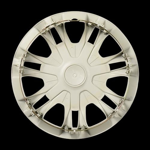 Yellowish Green Hubcap Wheel Cover 14 inch Black with Yellowish Green
