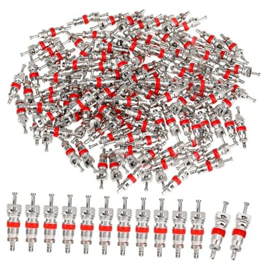200pcs Valve Stem Cores Replacement Kit, Tire Valve Stems Standard Valve Core
