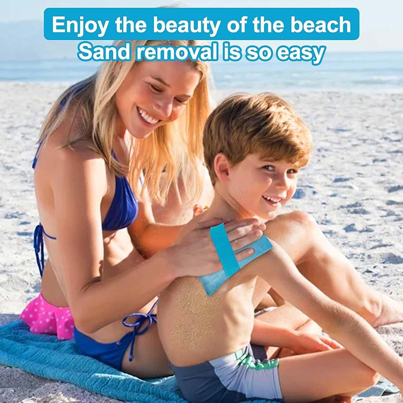 Portable Summer Sand Remover Beach Cleaner for Travel Camping Vacation