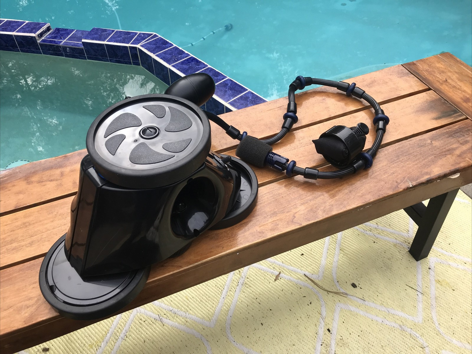Polaris 280 Black Max Style Pool Cleaner + Debris Bag NEW – NO HOSES (HEAD ONLY)