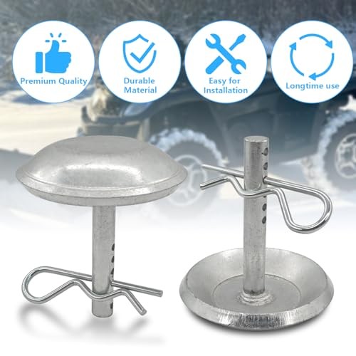 2 Pack Replacement Snow Plow Skid Shoes 2208864 2205071 Replaces Part ATV UTV