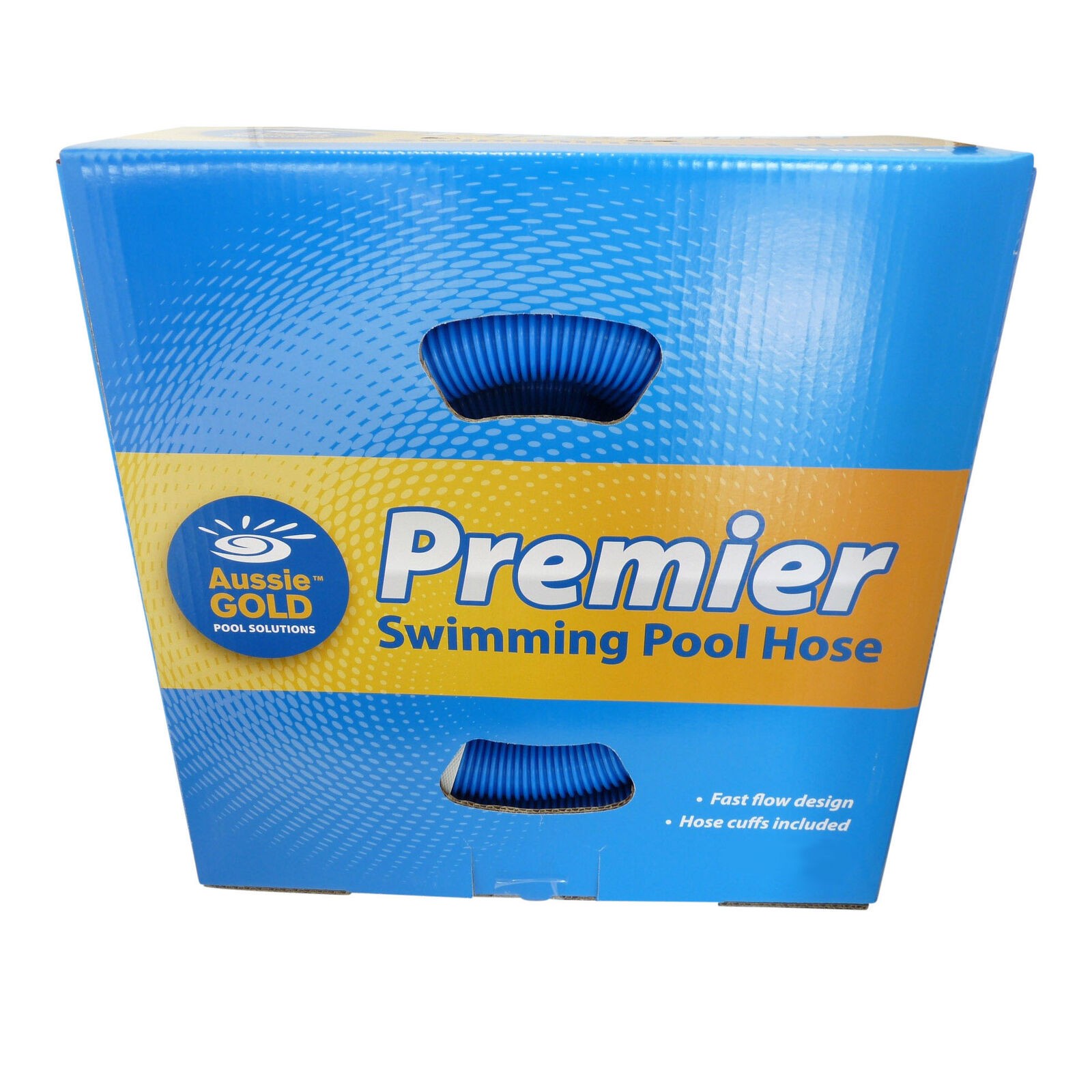 Aussie Gold Premier 13m Vacuum Swimming Pool Hose – Cuffed ends 2yr Warranty