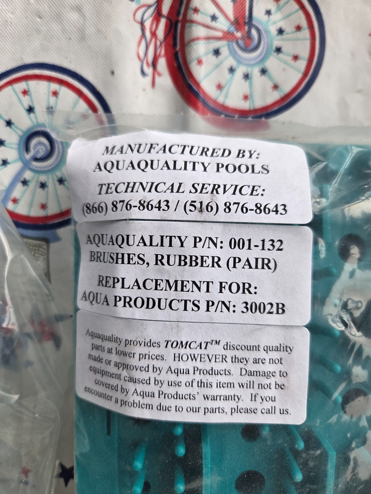 Aquabot Replacement Brushes (Pair) part # – SP3002B