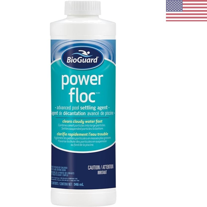 PowerFloc – 1 Quart, Clears Cloudy Water Fast, Effective Pool Water Enhancer,…