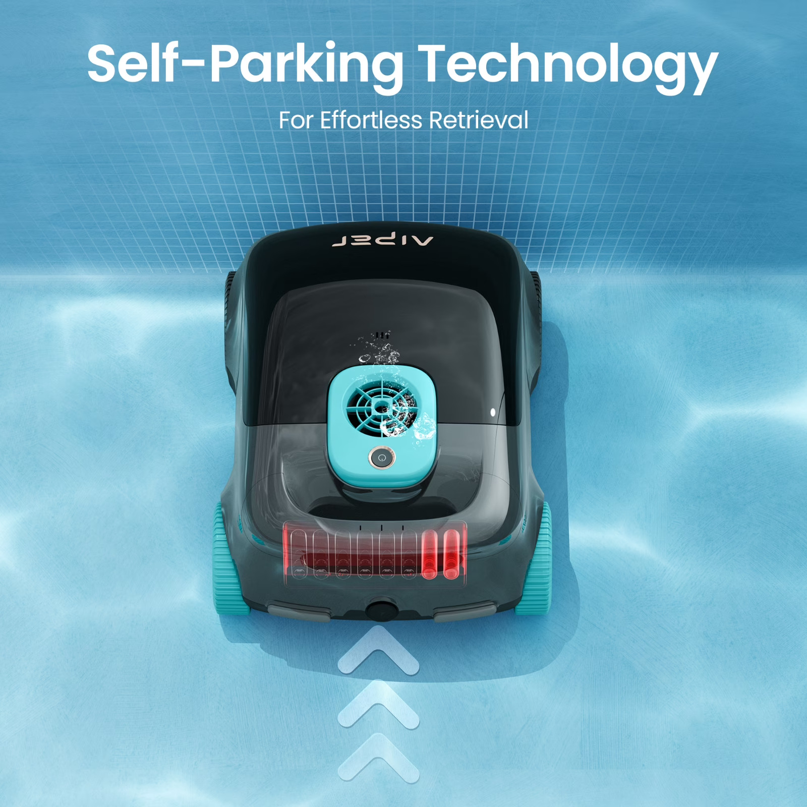 Aiper Scuba 1100W Cordless Robotic Pool Cleaner for Above-ground and Flat-floore