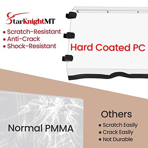 Scratch-Resistant Ranger 800 570 Windshield – UV-Proof Hard-Coated Full