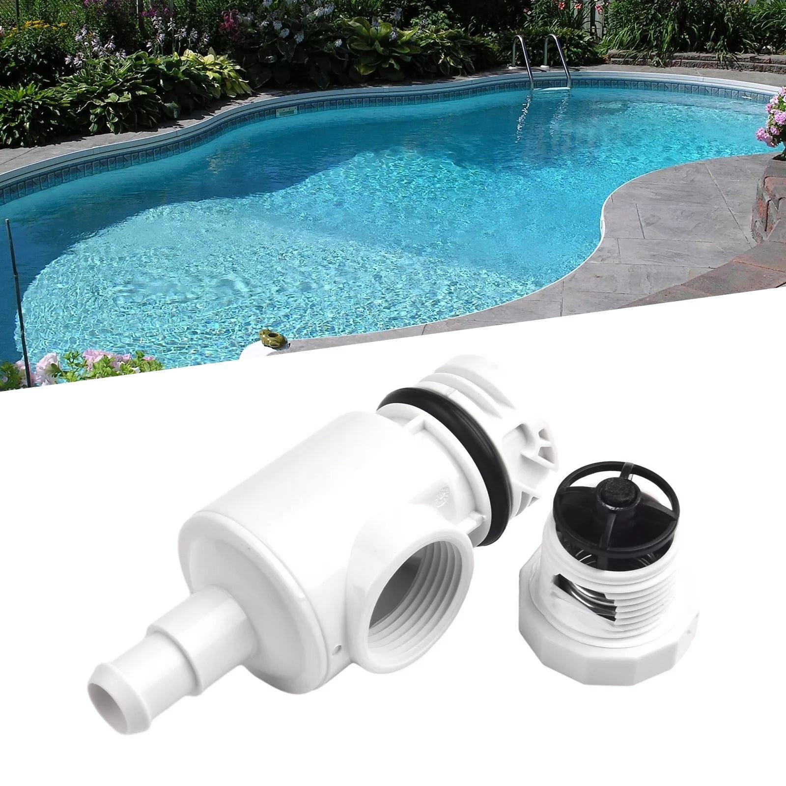 For Polaris Pool Cleaner UWF Quick Disconnect & Pressure Relief Valve 9-100-9002