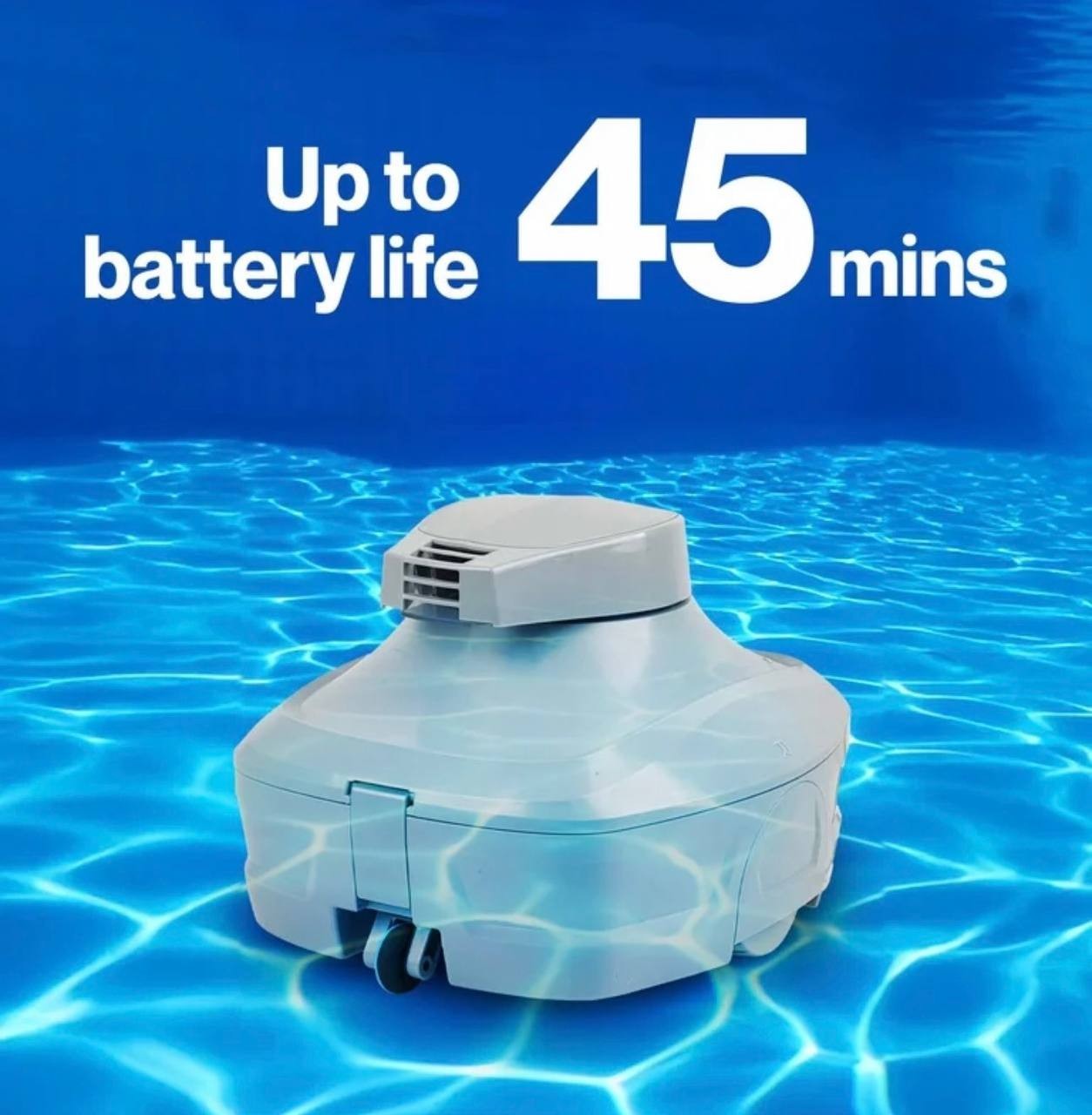 Core Innovations Robotic Pool Vacuum Cleaner CRPV750 Rechargeable 45Min 2x2L