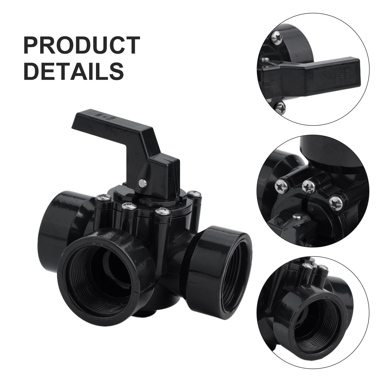 Adjustable Flow Sand Pump Port Steering Valve for Customized Flow Control