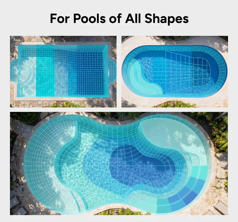 iGarden Robotic Pool Cleaner M1-AI 55 Cordless Pool Vacuum Cleaner