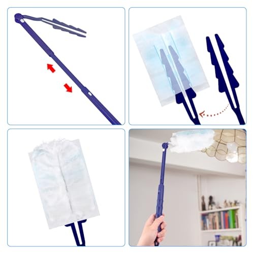Replacement Handle Compatible with Duster Refill, Extended Handle Only