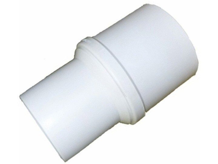 1.5&Prime; WHITE VACUUM HOSE CUFF {PS183} (POOLSTYLE – CU9012200PCO)