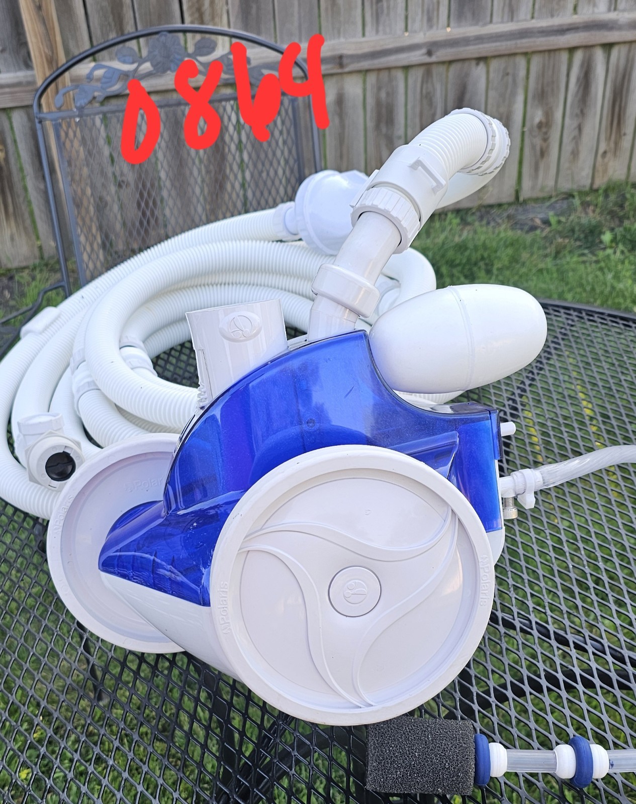 Polaris 360 Inground Pressure Pool Cleaner – White