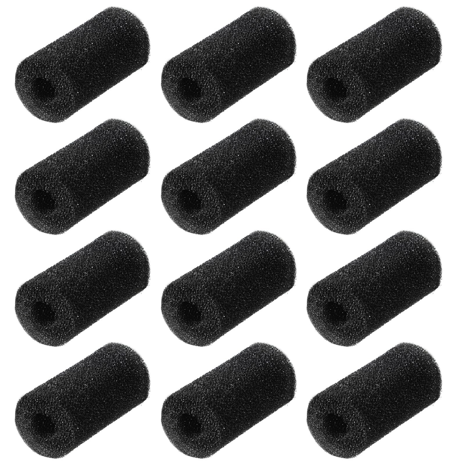 12 Pack Pool Tail Sweep Sponge, High Density Sweep Hose Pool Cleaner Tail Scr…