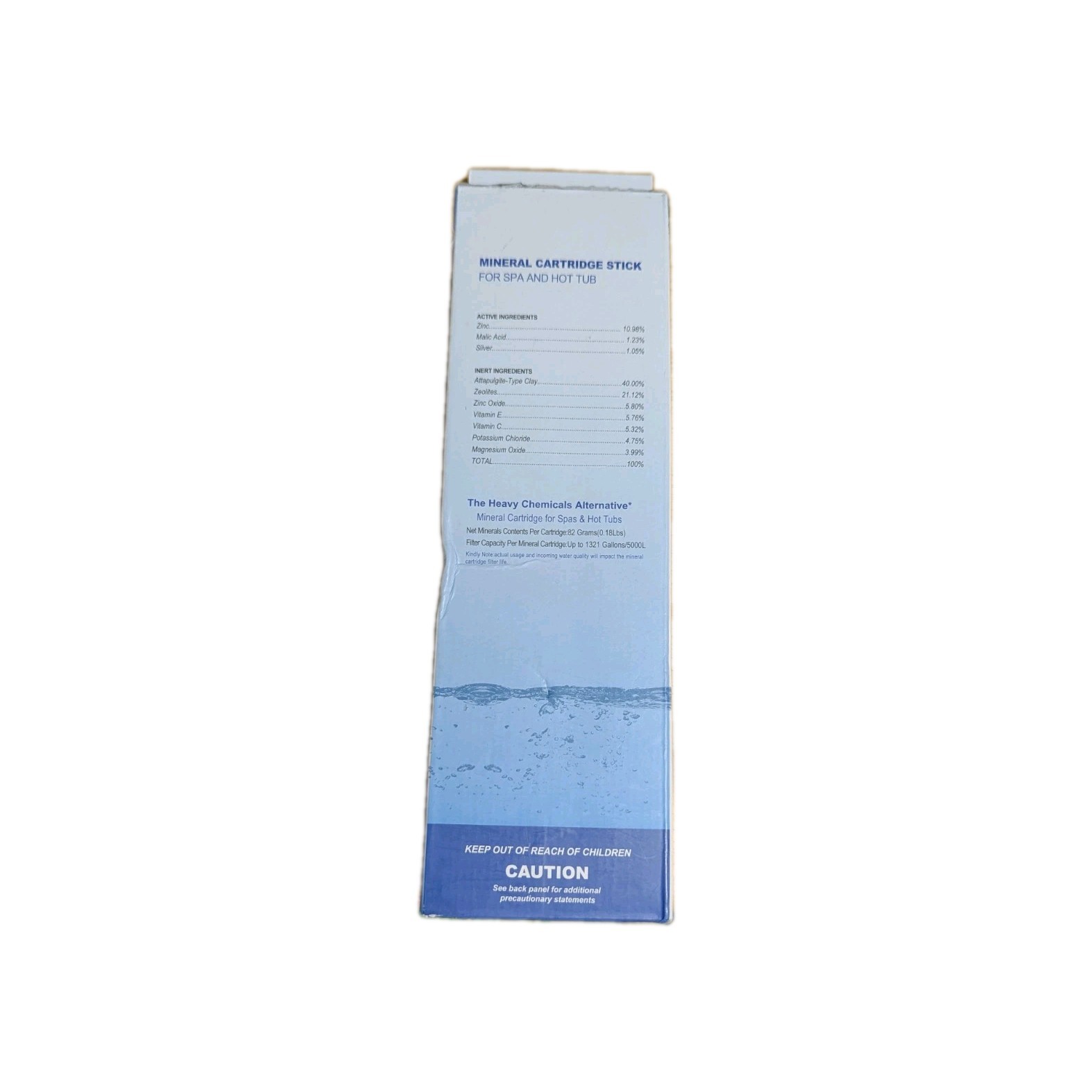 2 Pack Hotub Joy Hot Tub Filter Silver Ion Spa Mineral Cartridge Stick (df)