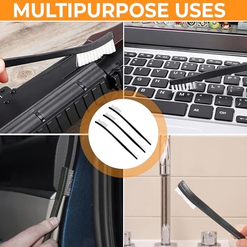 Dual-Purpose Toothbrush-Style Detail Brushes, 6-Pack – Precision Nylon