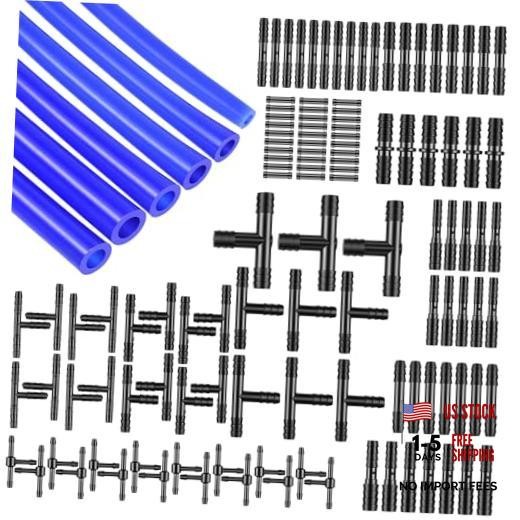 Vacuum Hose Automotive Kit High Performance Silicone Vacuums Hose Kit 6PCS 5FT
