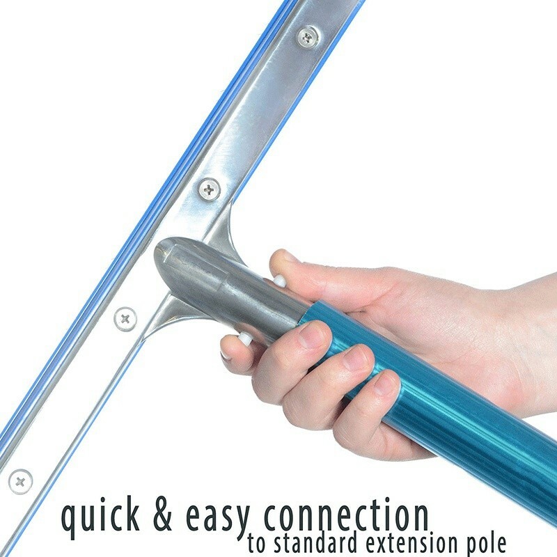 US (3 Styles) Aluminium Swimming Pool Cleaning Brush Head Heavy Duty Wall Floor