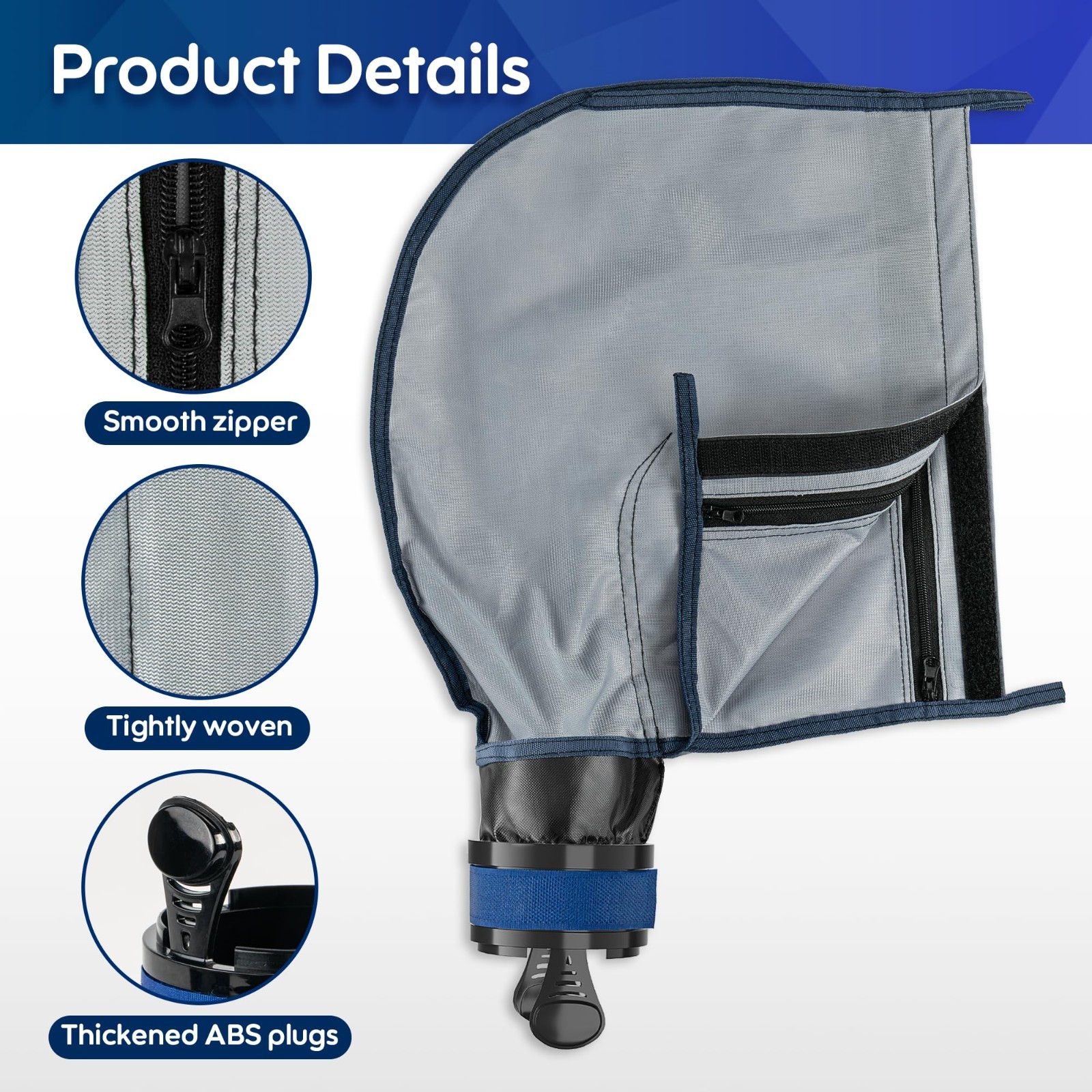 Double Chamber Pool Cleaner Bags – Fits 3900 Sport, P39, 480, 280 (2 Pack)