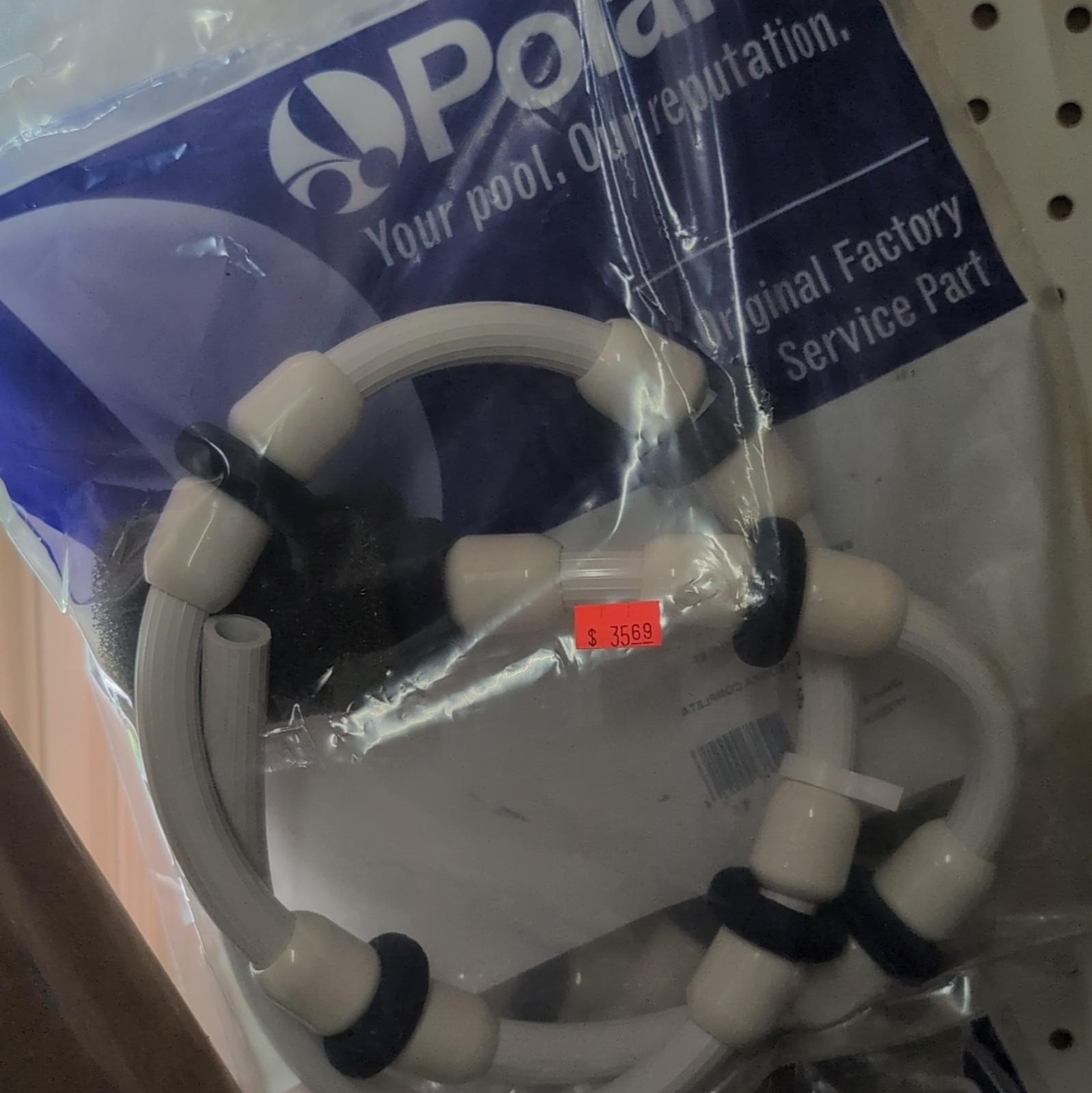 Polaris B5 Sweep Hose Replacement Part, For Polaris, White/Black