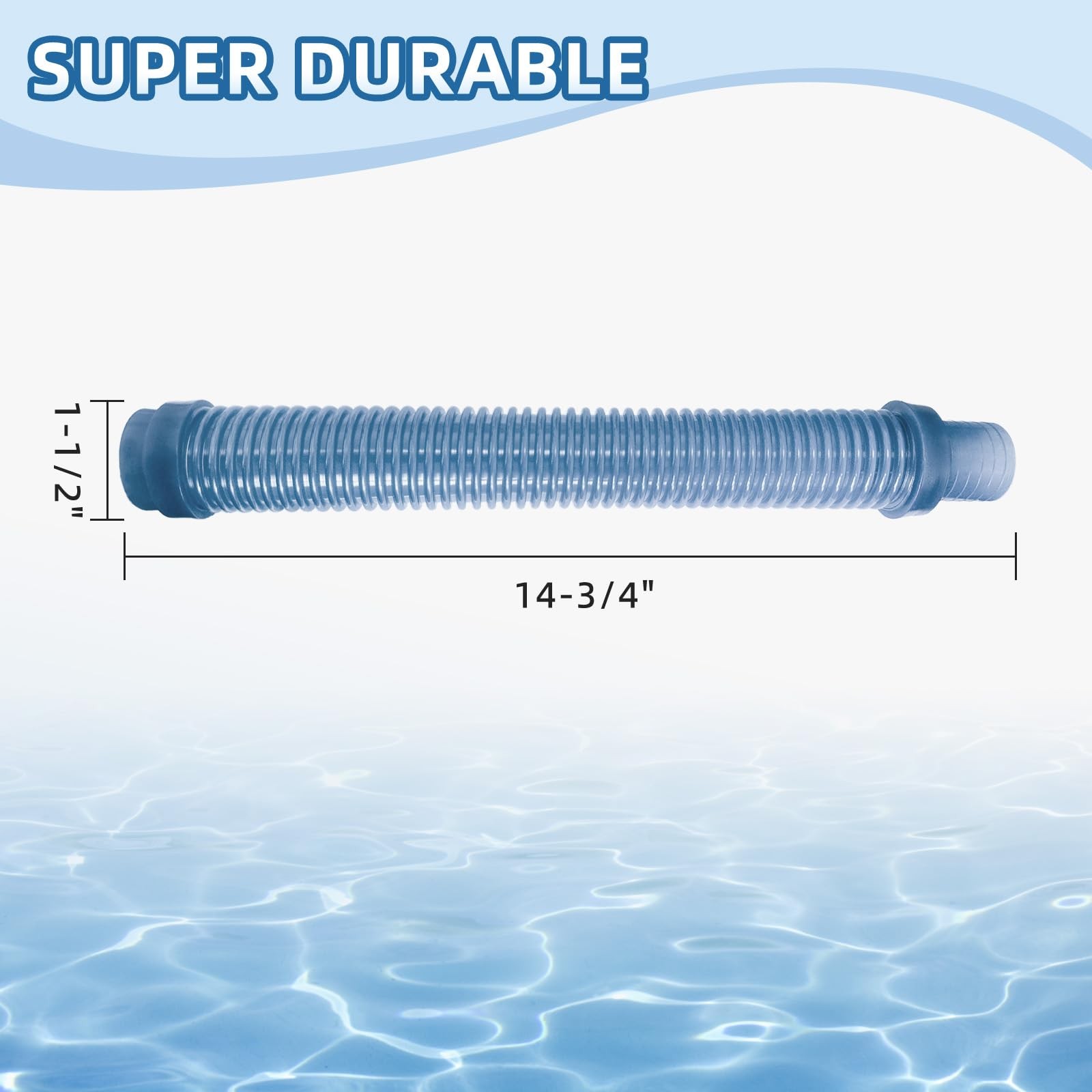 GW7911 Cleaner Leader Hose Short, for Pentair Kreepy Krauly SandShark GW 7900…