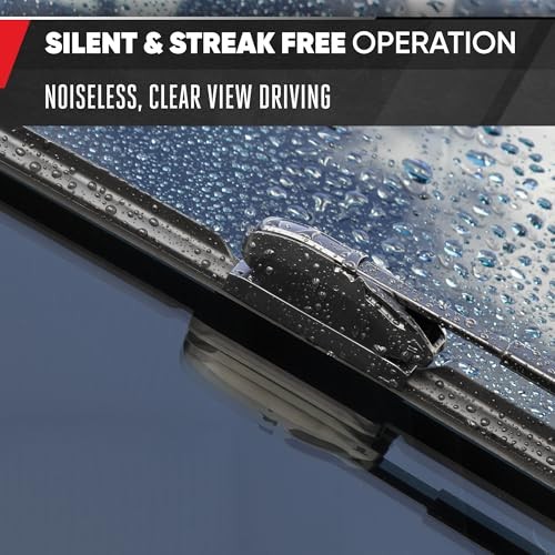 FlexBlade Premium Wiper Blade – 2 22 + 22 Inch (2 Pack for Front Windshield)