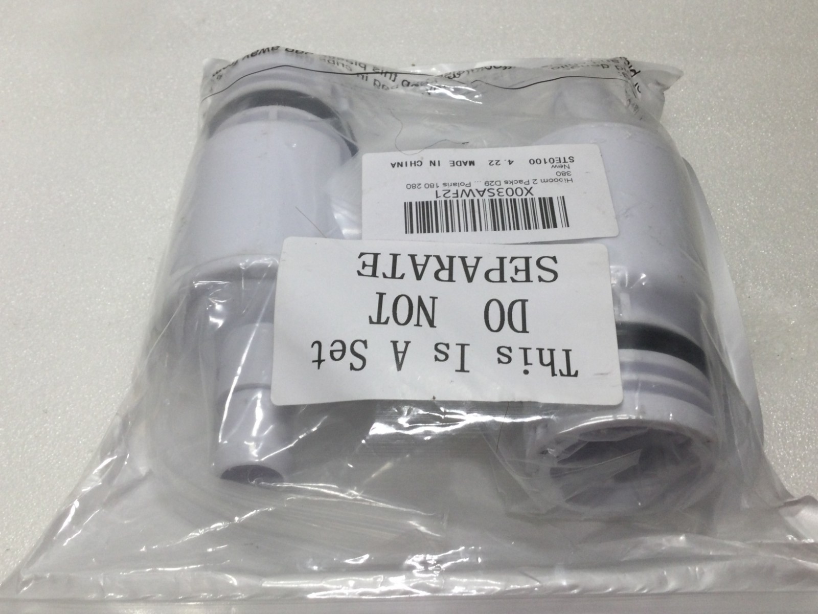 Lot of 2 D29 UWF & Pressure Relief Valve 91009002 Fits for Polaris 180/280/380