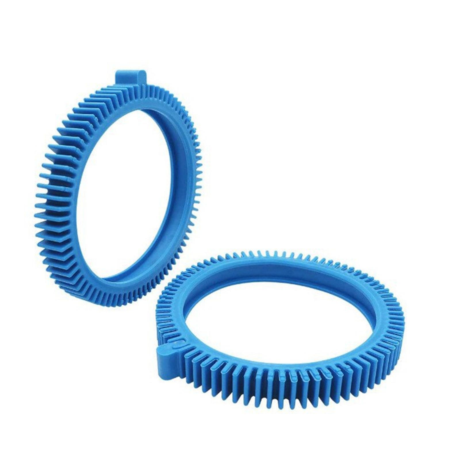 2Pcs Heavy-duty Rubber Replacement for Poolvergnuegen 896584000-143 Front Tire