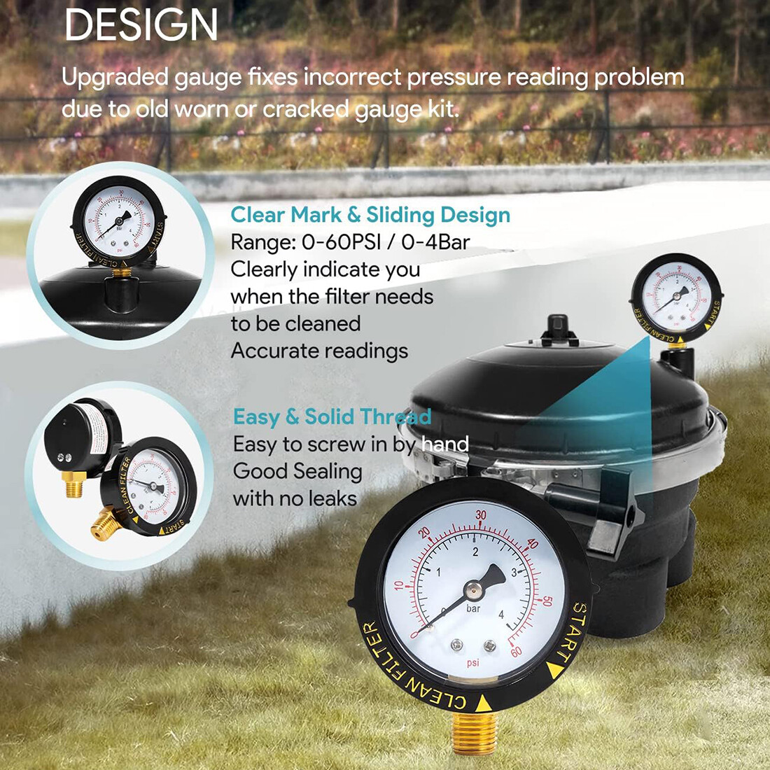 Top Module Cover for Paramount Water Valve with Pressure Gauge 005-302-4300-03