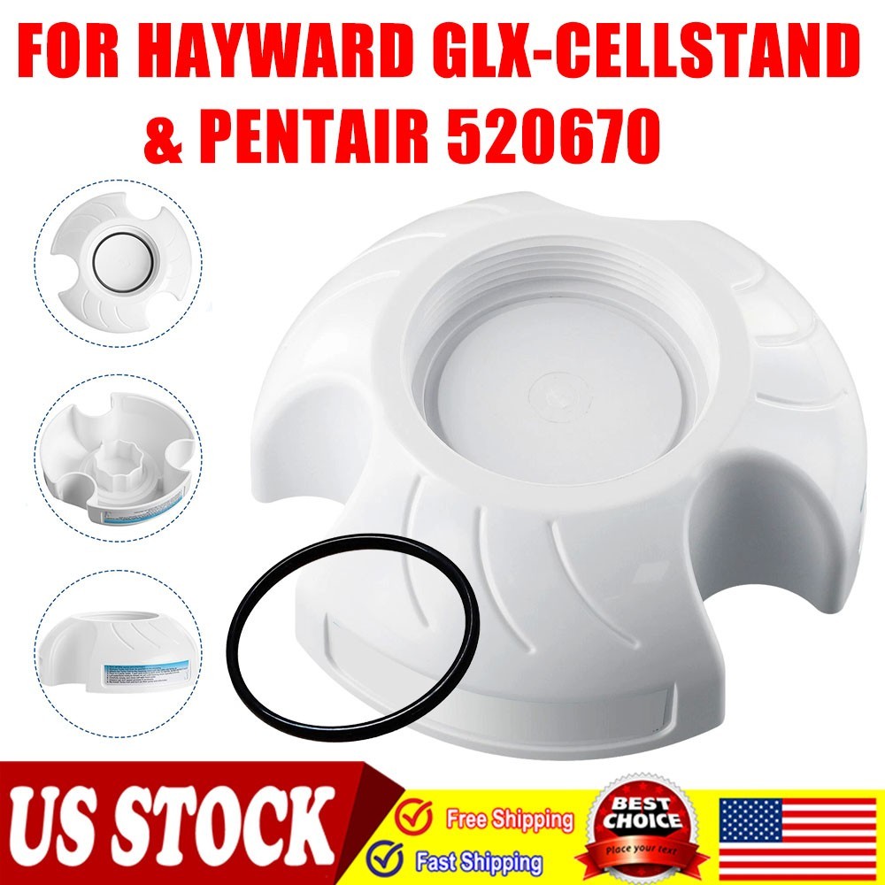 New Pool Salt Cell Cleaning Stand Cap W/ O-ring For Hayward / Goldline T-Cell