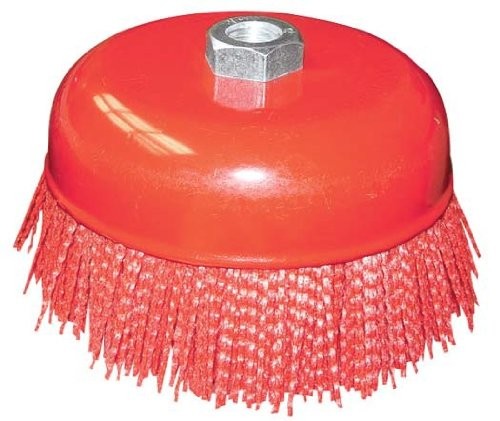 Astro Pneumatic 4546 6 In. Nylon Bed Brush W/ 5/8 In. Thread
