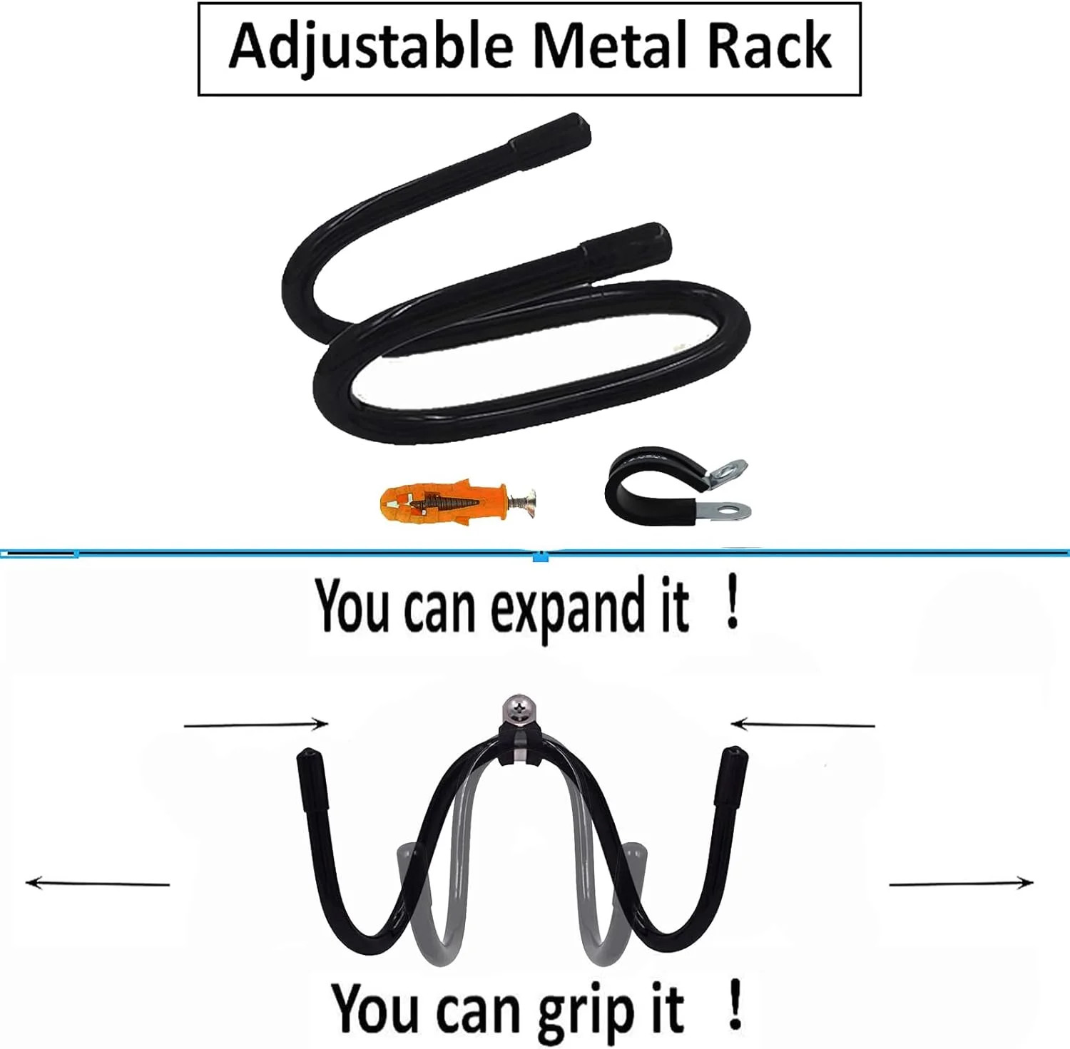 Non Rust Pool Pole Hangers Ideal Pool Fence or Wall Mount Storage Hooks for Pool