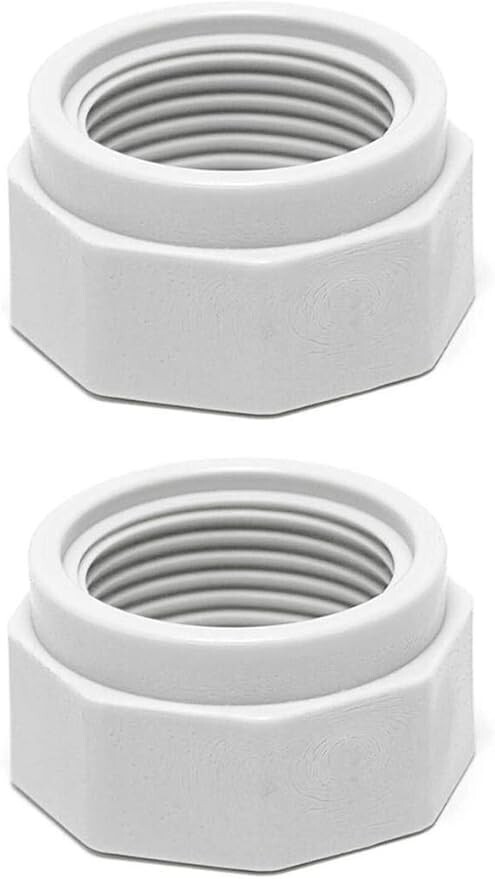 2 PC Replacement Fits Zodiac D15 Feed Hose Nuts for 180 280 380 Polaris Cleaner