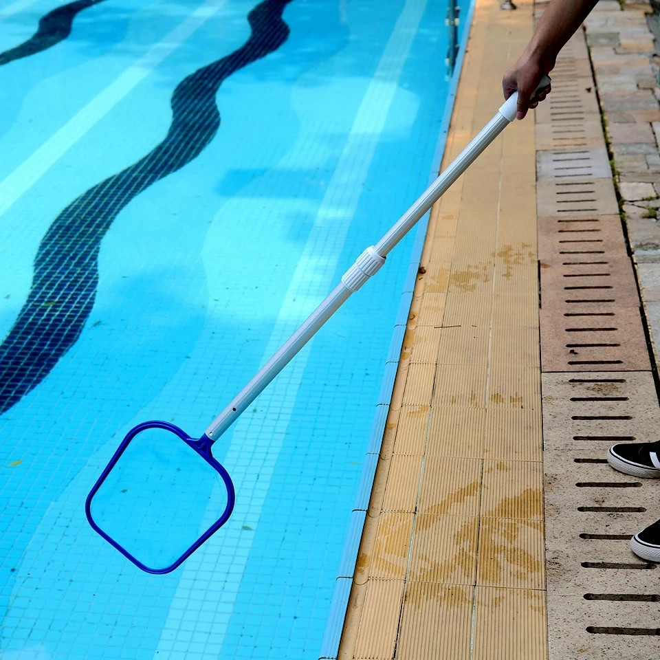 Swimming Pool Cleaner Supplies/Professional Heavy Duty Pool Leaf Rake Fine Me