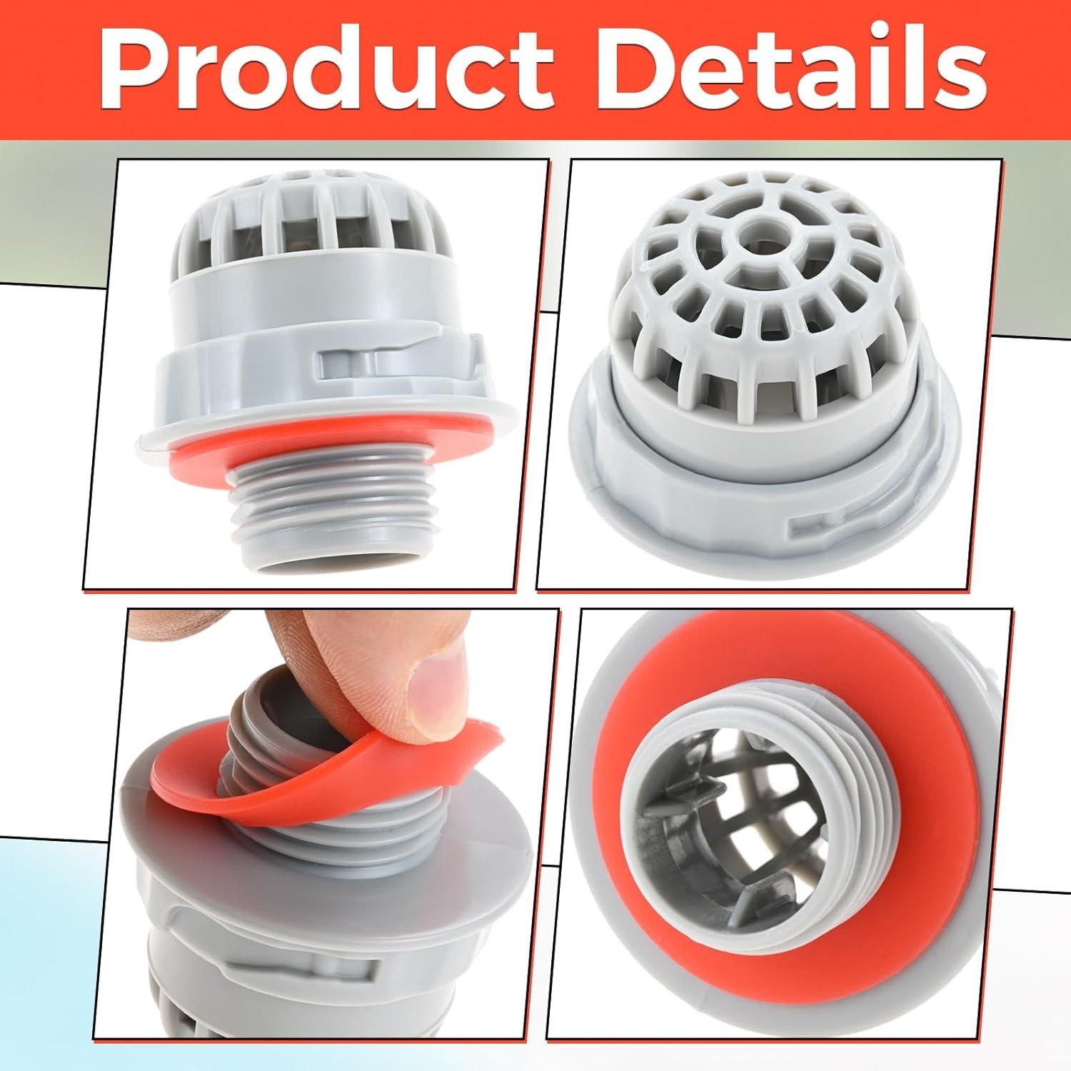 2 PCS Durable Chlorine Dispenser Replacement for Salu-Spa & Lay-Z-Spa Hot Tubs