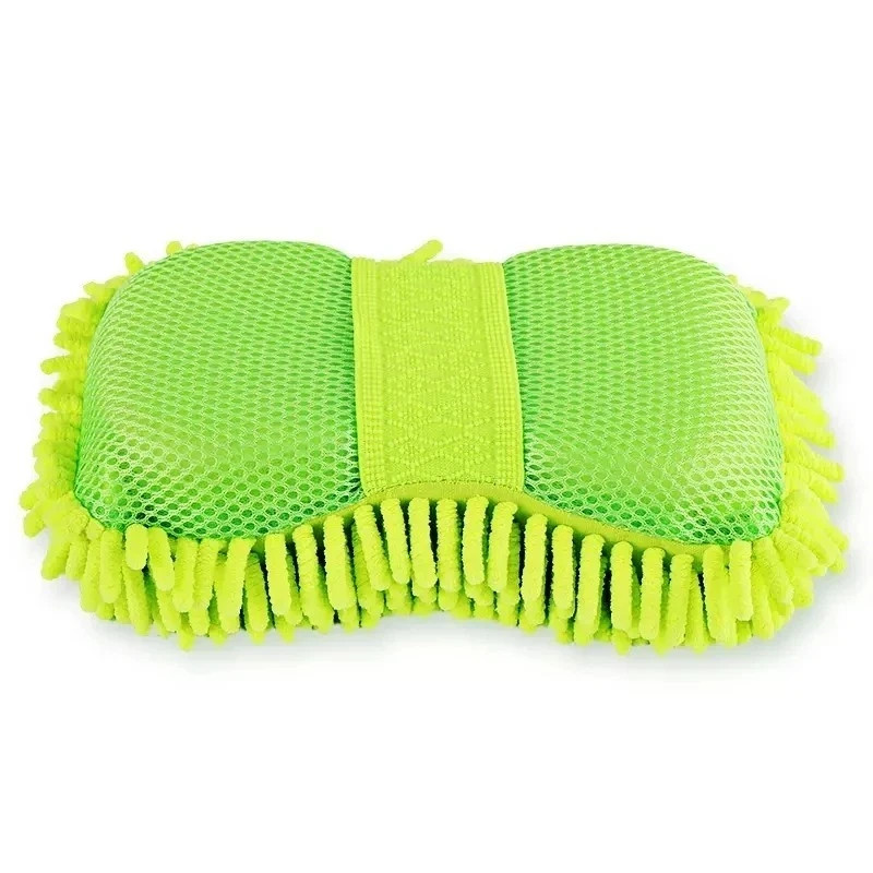 Microfiber Car Washer Sponge Cleaning Car Care Detailing Brushes Washing Towel