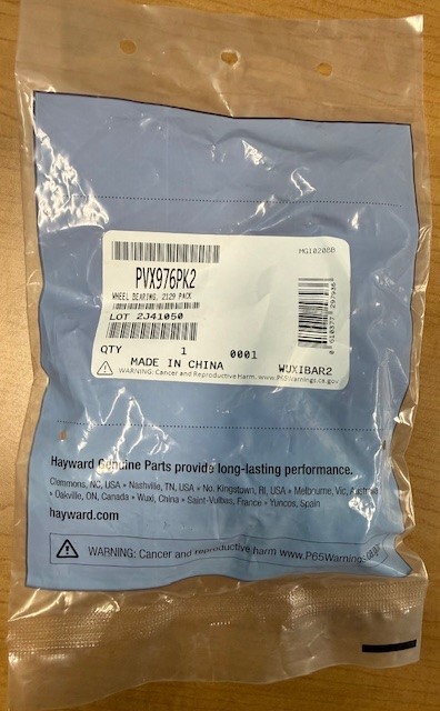 Wheel Bearing, Hayward AquaNaut 200/400, qty 2 PVX976PK2