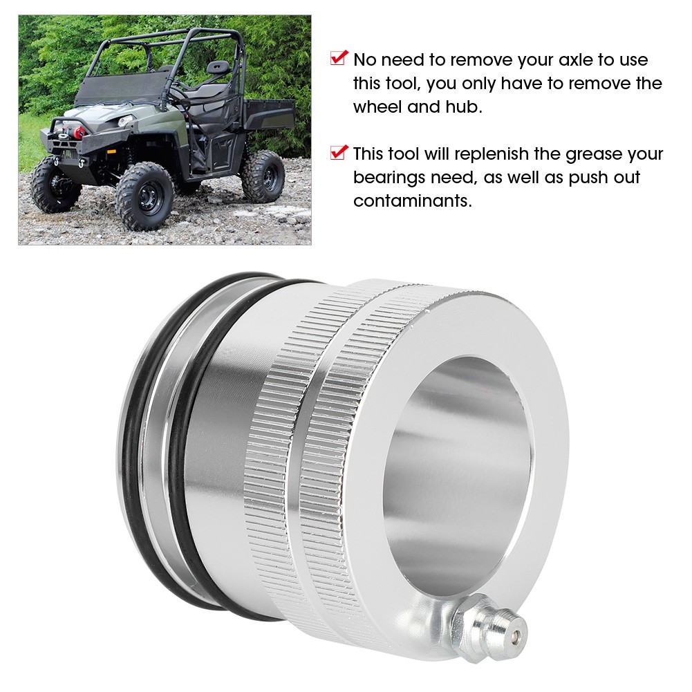 Axle Wheel Bearing Greaser Tool For UTV ATV 44mm 1.7in