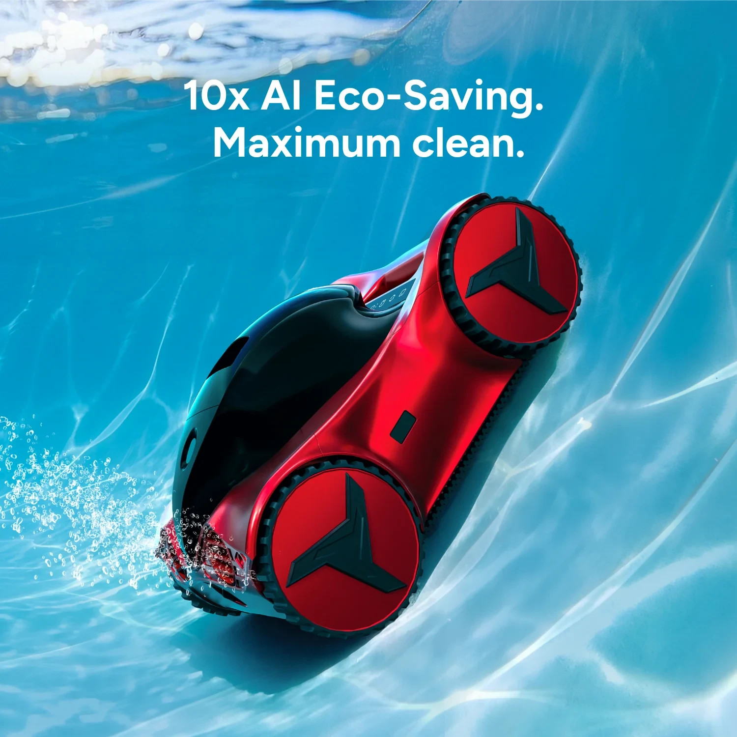iGarden Robotic Pool Cleaner M1-AI 55 Cordless Pool Vacuum Cleaner